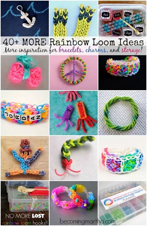 40 Rainbow Loom Ideas Vol Ii The Simply Crafted Life Rainbow