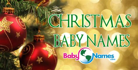 Christmas Names at BabyNames.com