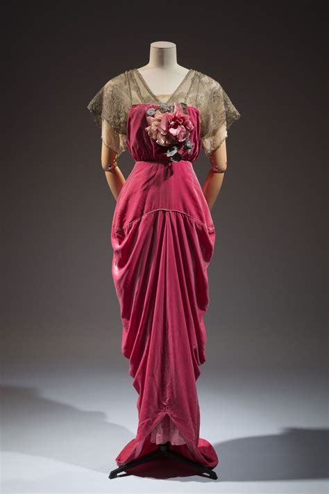 Thinking Deeply About Pink At The Museum At Fit Edwardian Evening Gown Edwardian Dress