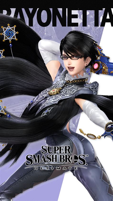 Super Smash Bros Ultimate Bayonetta Wallpapers Cat With Monocle