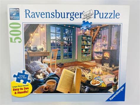 Ravensburger Cozy Retreat 500 Piece Puzzle 14967 For Sale Online Ebay