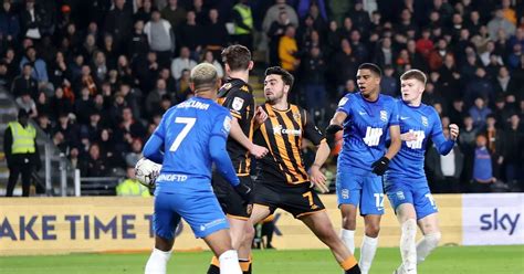 Hull City 1 1 Birmingham City Highlights From The MKM Stadium As Tigers