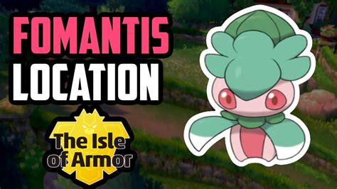 How To Catch Fomantis Pokemon Sword Shield Dlc Youtube