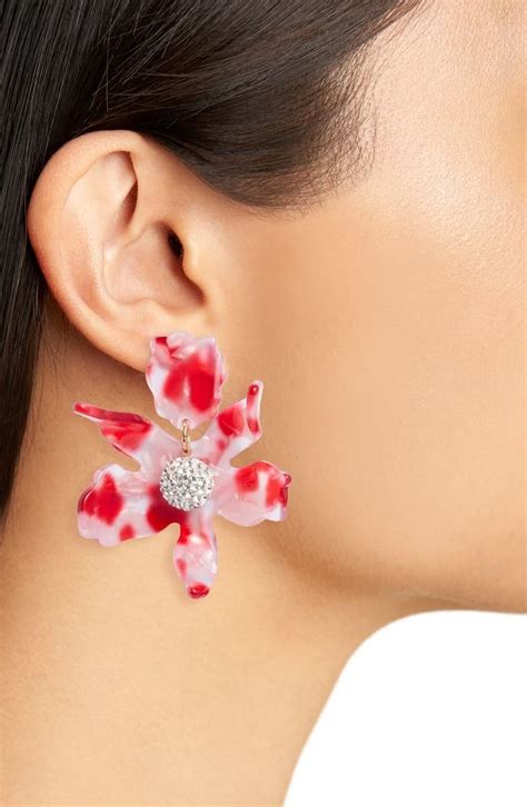 Lele Sadoughi Small Crystal Lily Earrings Nordstrom Fancy Jewellery