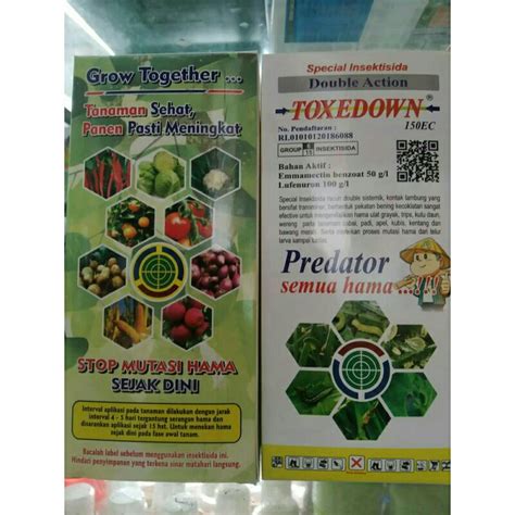 Jual Obat Pertanian Insektisida Toxedown Ml Shopee Indonesia