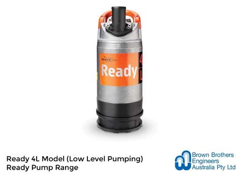 Flygt Ready Submersible Pump Range Irrigear®