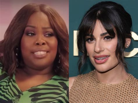 Glee’s Amber Riley Says Former Co Star Lea Michele ‘would Probably Say She Doesn’t See Race’