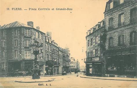 Photos Et Carte Postales Anciennes De Flers Mairie De Flers Et Sa