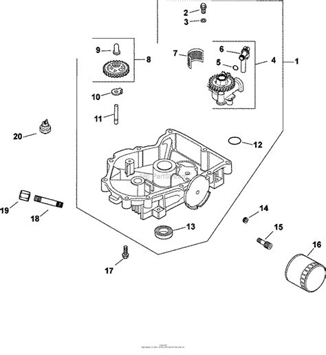 Kohler Cv John Deere Hp Kw Parts Diagram For Oil Pan