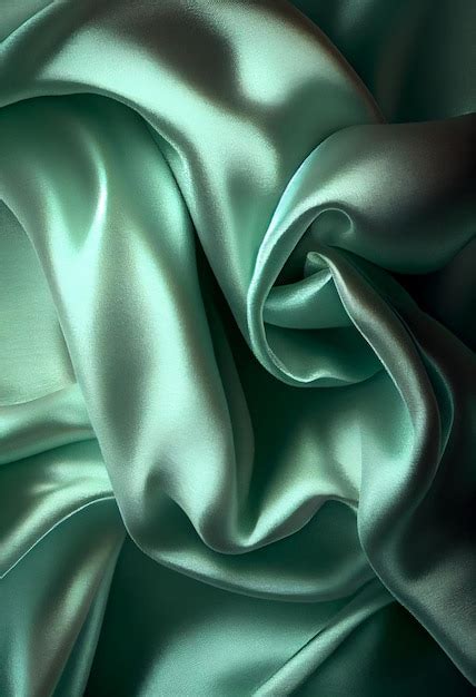 Premium Photo Texture Background Pattern Texture Of Green Silk Fabric