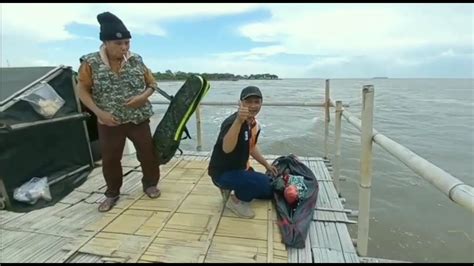 Mancing Dadakan Disambut Ombak Dan Angin Kencang Baganjembat Youtube