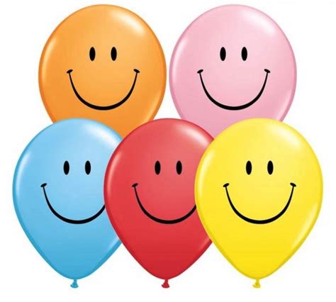 Smiley Face Helium Latex Balloons Smiley Face Helium Balloons Balloon