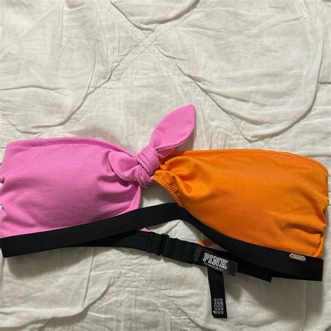 Pink Victorias Secret Swim Pink Victorias Secret Swim Colorblock