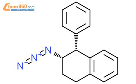 90395 62 3 Naphthalene 2 azido 1 2 3 4 tetrahydro 1 phenyl cis 化学式