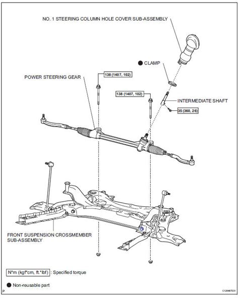 Toyota Rav Xa Service Manual Steering Gear Power Steering