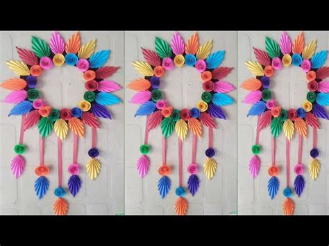 Beautiful Paper Wall Hanging Craft Easy Paper Craft Ideas