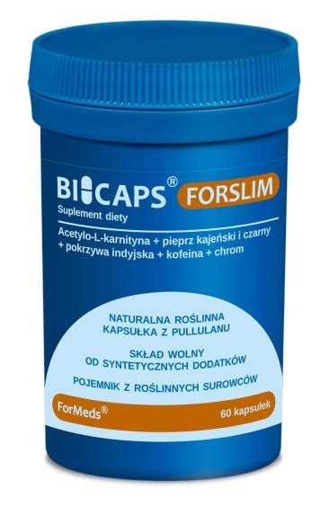 Bicaps Forslim Kontrola Masy Cia A Formeds Kapsu Ek Ukraina Shop