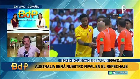 Repechaje As Llega Australia Para Enfrentar A La Bicolor V Deo