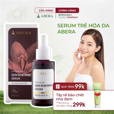 Serum Trẻ Hóa Abera Cung Cấp Dưỡng Chất Chống Uv Làm Sáng Da Giảm