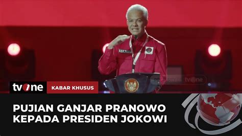 Ganjar Pranowo Puji Jokowi Beliau Mentor Kader Terbaik Pdi