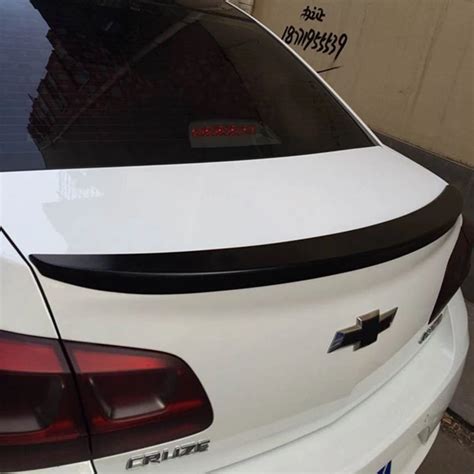 2015 2016 ABS Plastic Unpainted Primer Cruze Rear Wing Spoiler For