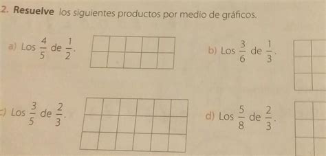 Resuelve Los Siguientes Productos Por Medio De Gr Ficos De