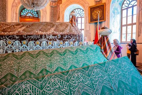 Osman Gazi Tomb, Mausoleum in Bursa, Turkey Editorial Photo - Image of interior, osman: 132912066