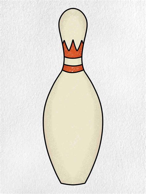 How To Draw A Bowling Pin Helloartsy