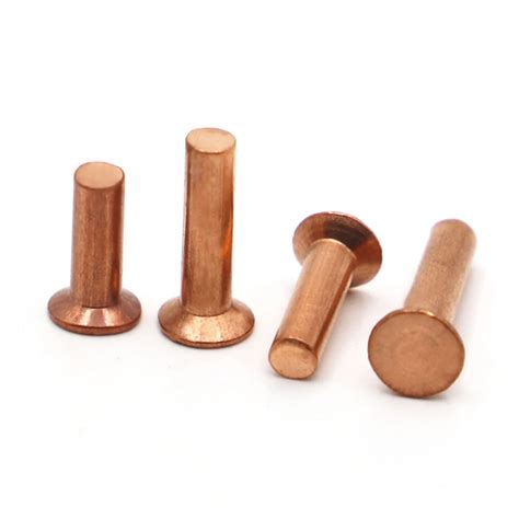 Din Gb M M M M M M M Countersunk Head Rivets Copper