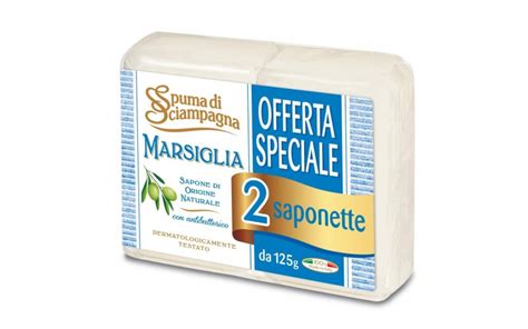 Spuma Di Sciampagna Benessere Marsiglia Sapone Di Origine Naturale 125