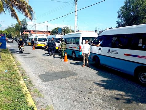 Inicia La Smyt Operativos Para Poner Orden En Las Unidades De