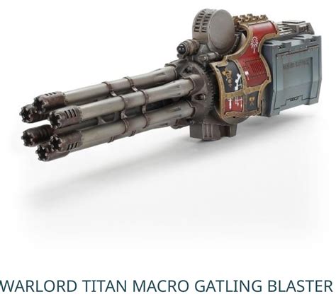 Merry Christmas From Forge World Macro Gatling Cannons For The