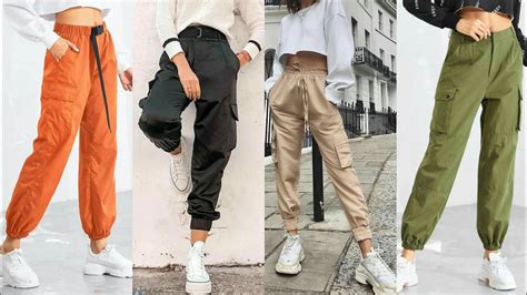 Top Trendy Cargo Jogger Pants Outfit Ideas For Ladies 2020 Youtube