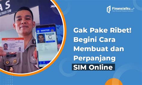 Cara Membuat Dan Perpanjang SIM Online Terbaru 2022