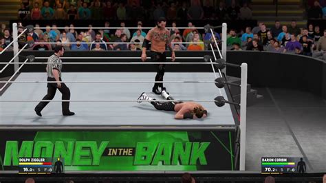 Wwe K Dolph Ziggler Vs Baron Corbin Money In The Bank Youtube