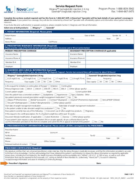 Novo Nordisk Patient Assistance Program Application Pdf Dreddy