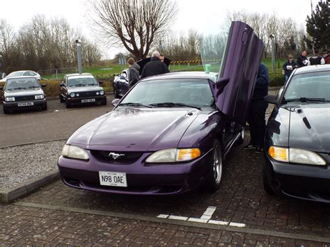 Special Doors On A Mustang Port Solent Car Meet Port So Flickr