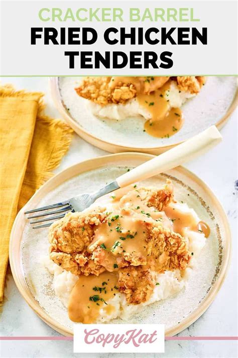 Cracker Barrel Fried Chicken Tenders - CopyKat Recipes