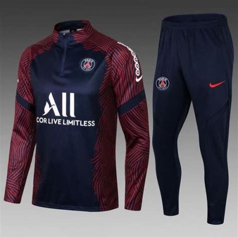 Survêtement de Foot PSGx 2021 2022 Homme Nouveau Maillot de Football