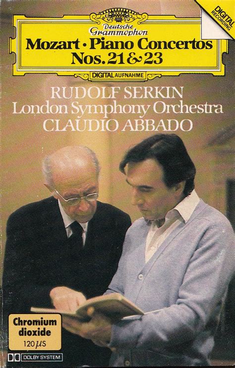 Wolfgang Amadeus Mozart London Symphony Orchestra Rudolf Serkin