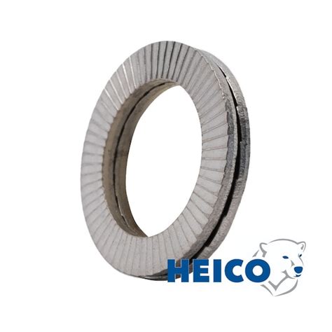 Heico Lock Wedge Lock Washer For Screw Size Mm Steel Zinc Flake