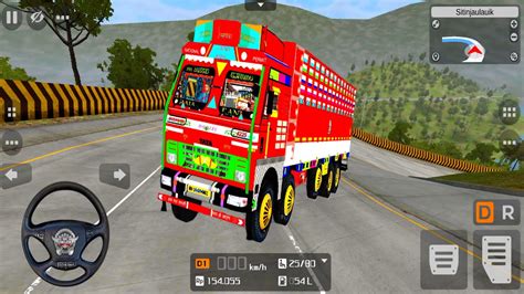 Tata Truck Driving In Bus Simulator Indonesia Android Gameplay Indian