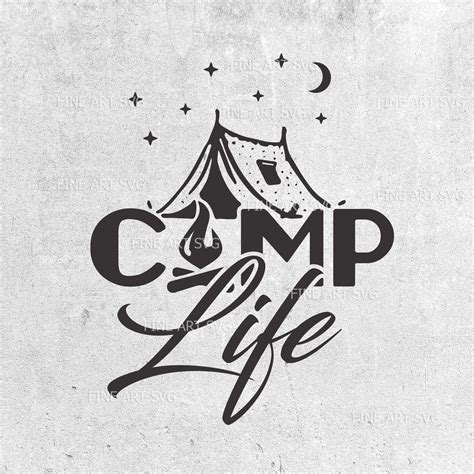 Camp Life Svg Camping Svg Happy Camper Svg Camper Svg Etsy