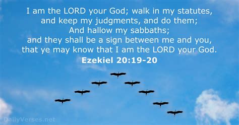 Ezekiel 20 KJV NKJV DailyVerses Net