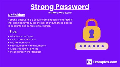 Strong Password Examples Definition Tips Importance Uses