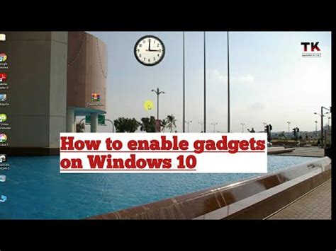 How To Enable Gadgets On Windows 10 How To Install Gadgets On Windows