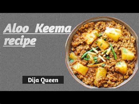 Aloo Keema Recipe Mama Kay Style Mein Aloo Keema Dhaba Style Aloo