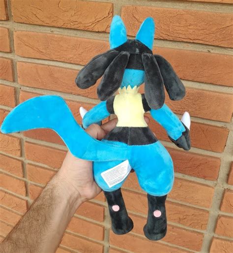 Lucario Pok Mon Pel Cia Original Wct Luxo Cm Riolu Frete Gr Tis