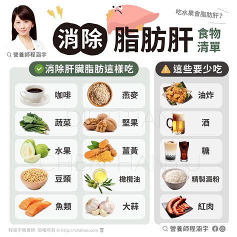 一圖看「消脂肪肝」食物清單 不是水果害的！程涵宇：這5種才要少吃 Ettoday健康雲 Ettoday新聞雲