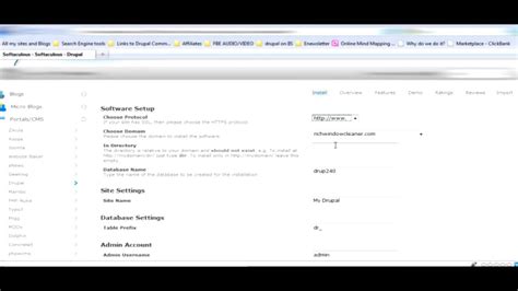 One Click Drupal Install Series 01 Video 02 Youtube